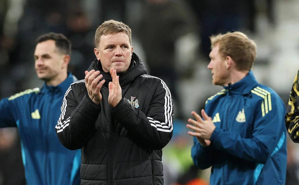 纽卡斯尔面临三月地狱赛程：14天内5场恶战连踢曼联、曼城、巴萨和切尔西